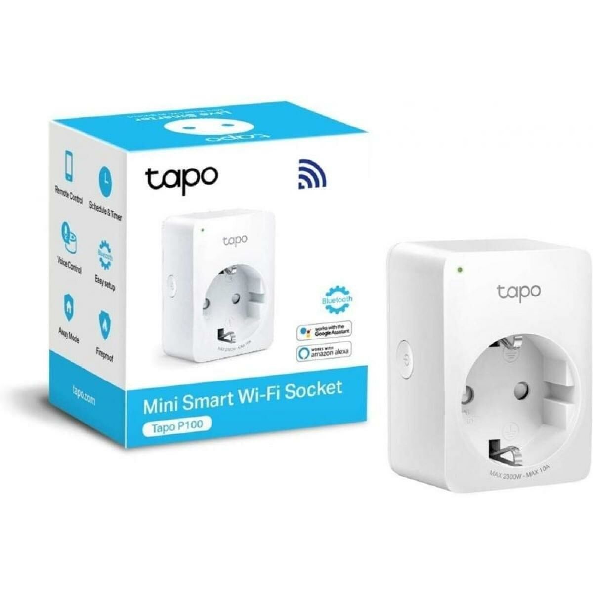 Smart Plug TP-Link Tapo P100 Wi-Fi 220-240 V 10 A